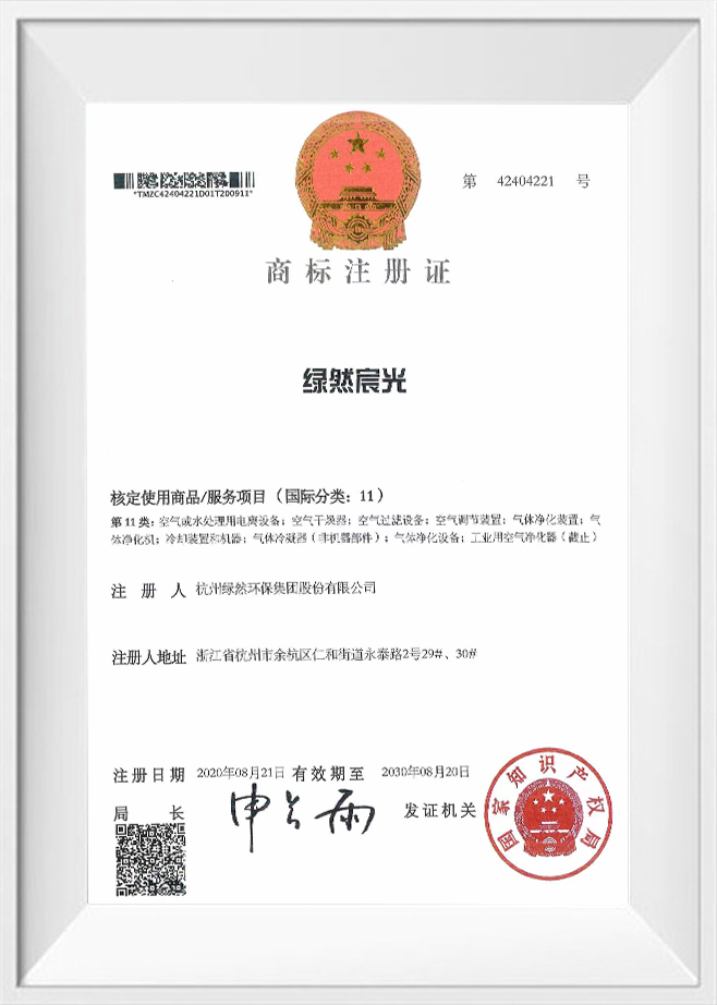 ใบรับรองการจดทะเบียนเครื่องหมายการค้า