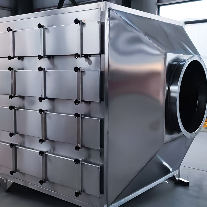 โครงสร้างลิ้นชักกล่องดูดซับถ่านกัมมันต์สแตนเลส 304