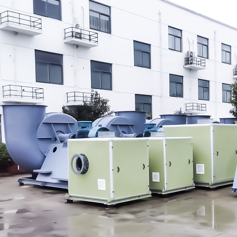 พัดลมกล่องไฟเบอร์กลาสเก็บเสียง