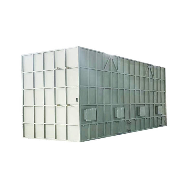 แผ่นกรองกำจัดกลิ่นทางชีวภาพ FRP