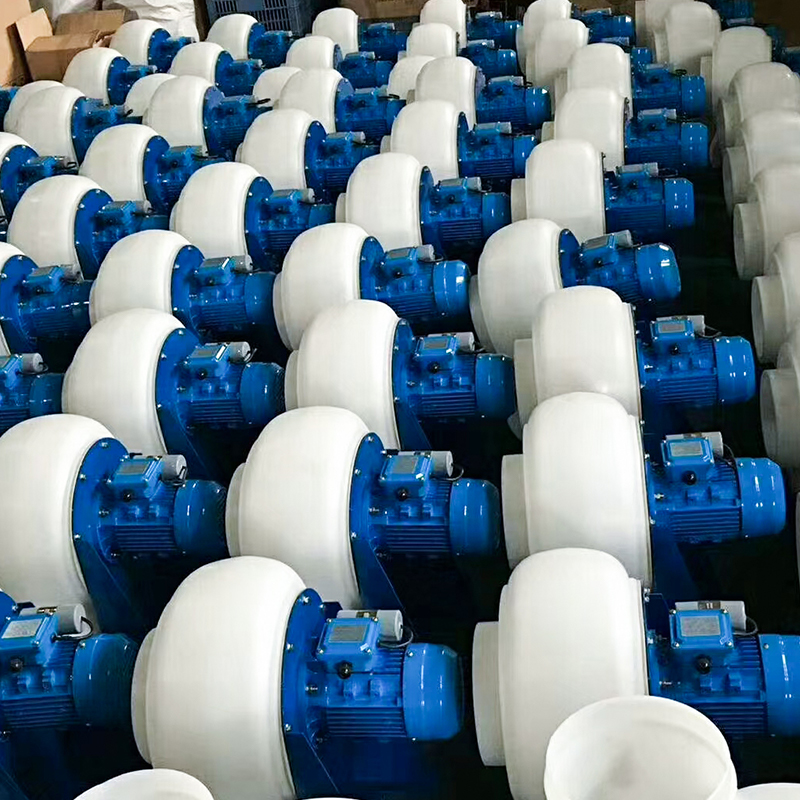 พัดลมแบบแรงเหวี่ยงป้องกันการกัดกร่อน FD